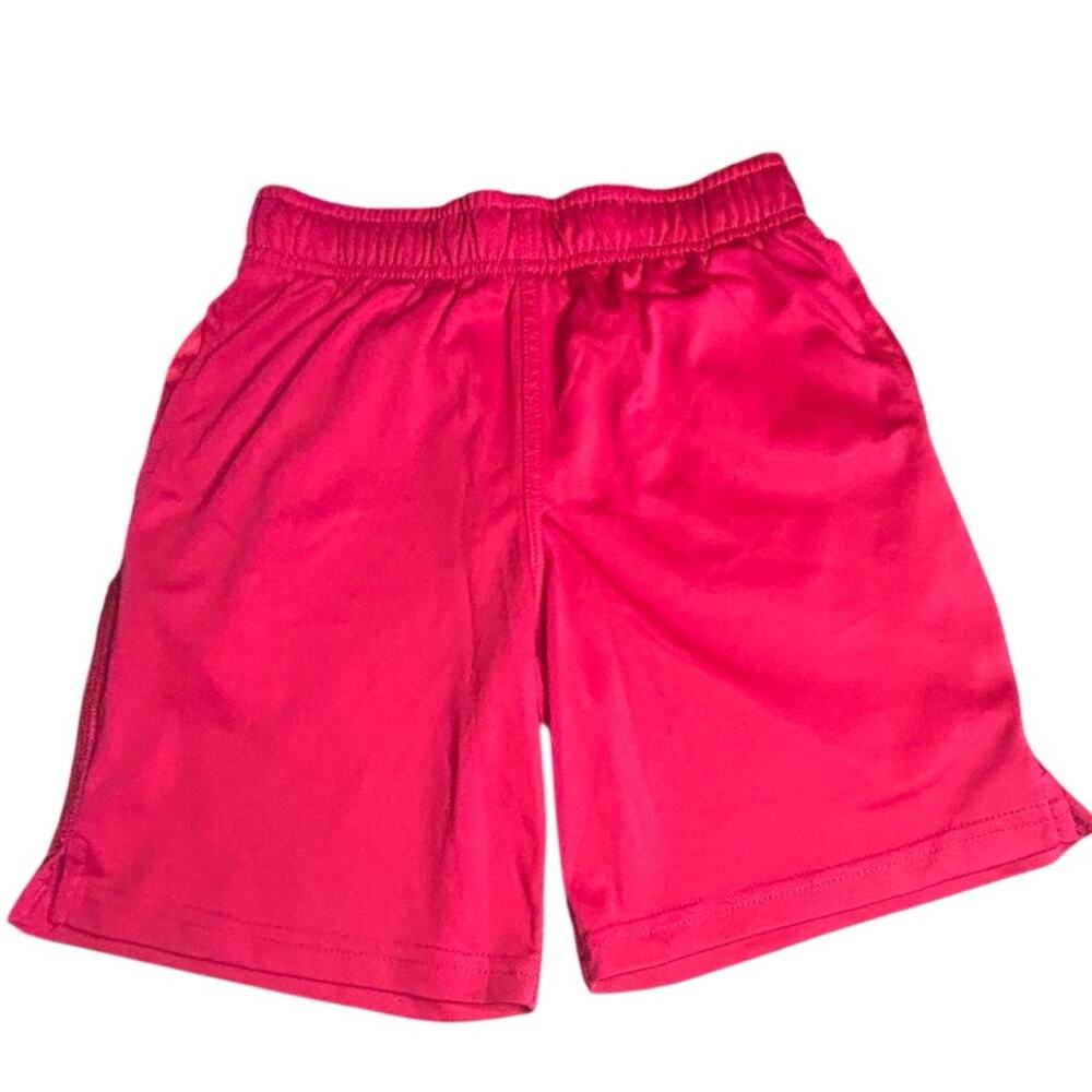 Athletics Works driworks active boys size M 8 red  shorts